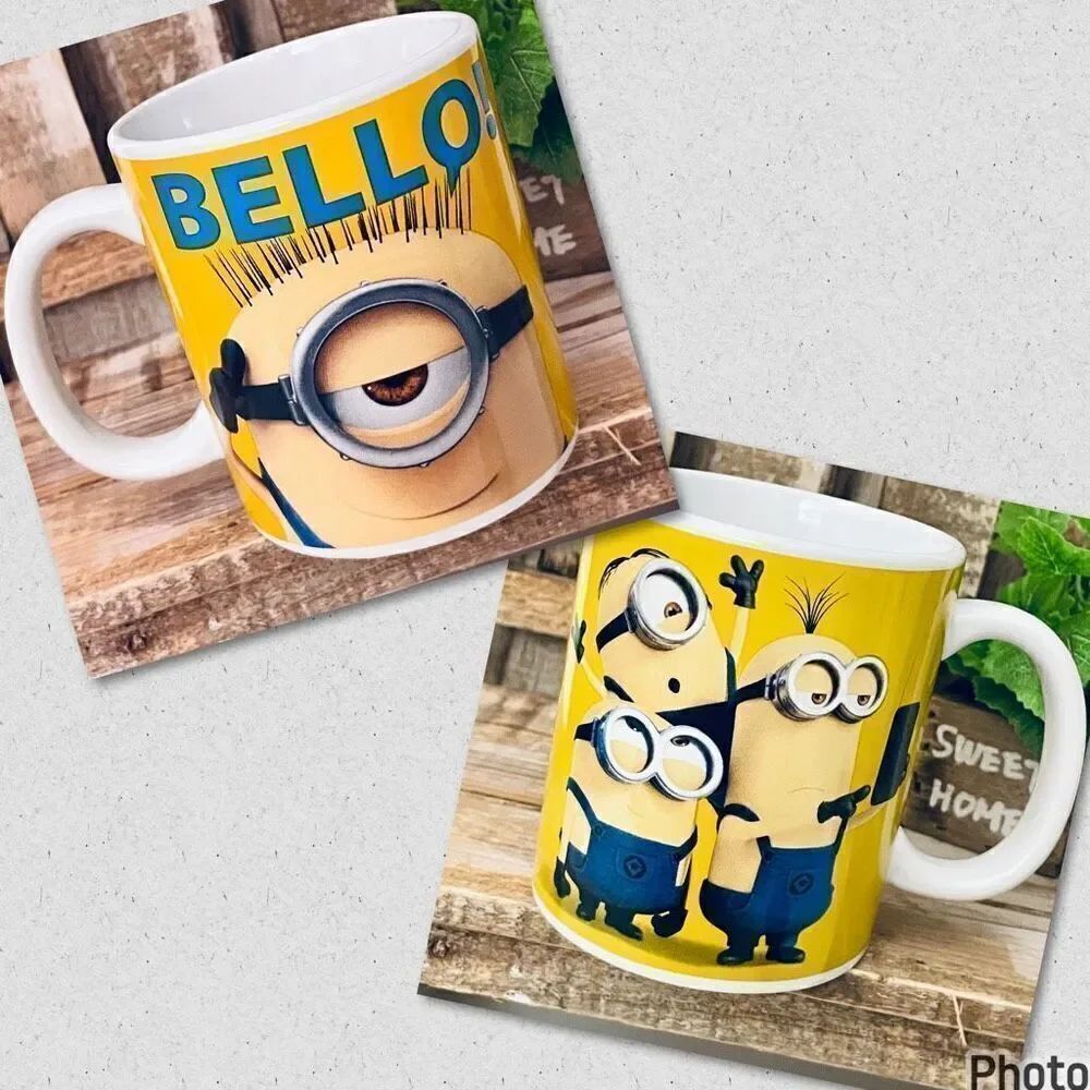 New Galerie BELLO Despicable Me Minions 12 Oz Yellow Mug